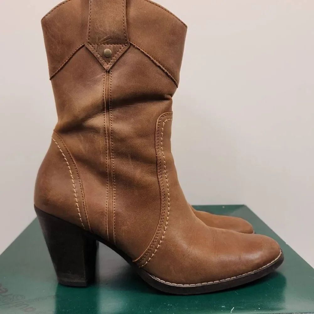 Paul Green Rodeo 7830 Womens Boots US Size 7 / UK 4.5 Brown